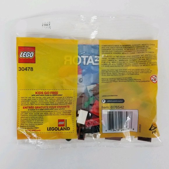 Lego Creator Santa Claus Chimney 30478 Bag 74 Pieces Saint Nicholas Kris Kringle - Picture 2 of 12